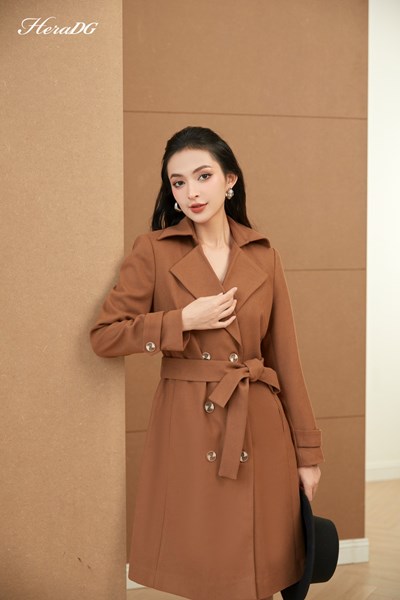 Hiển thị chi tiết cho Áo khoác dáng dài cổ 2 ve có chân Ảnh của Áo khoác dáng dài cổ 2 ve có chân